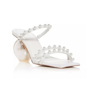 CULT GAIA ILONA SANDAL OPTIC WHITE NWT!
